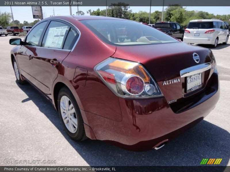 Tuscan Sun / Blond 2011 Nissan Altima 2.5 S