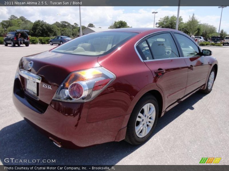 Tuscan Sun / Blond 2011 Nissan Altima 2.5 S