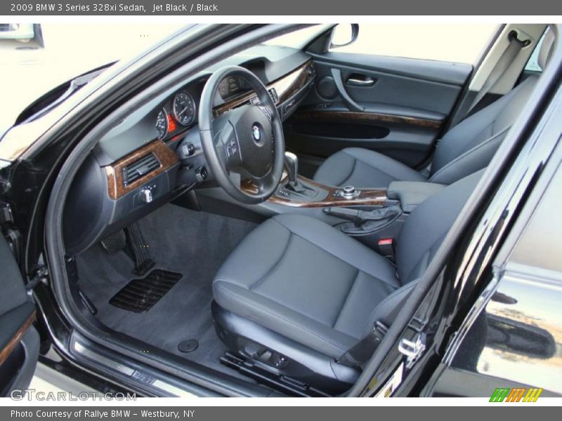 Jet Black / Black 2009 BMW 3 Series 328xi Sedan