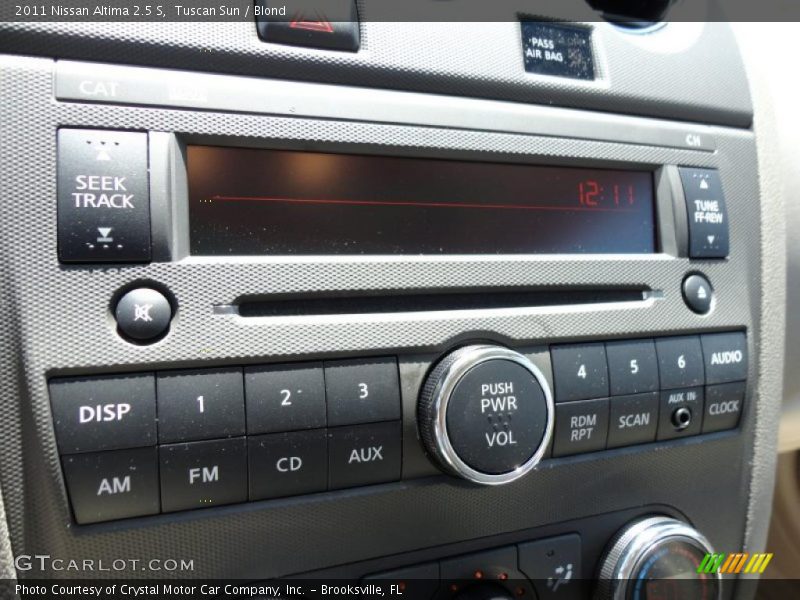 Tuscan Sun / Blond 2011 Nissan Altima 2.5 S
