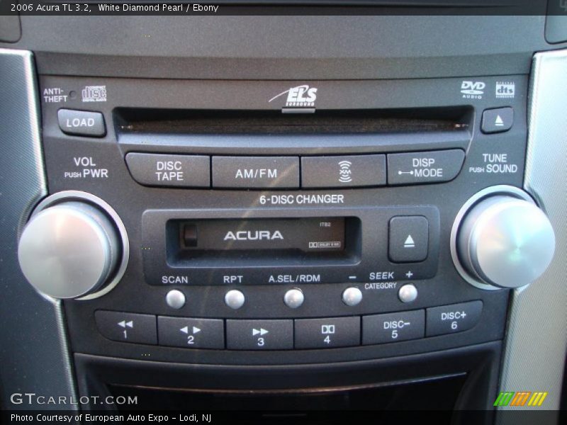 White Diamond Pearl / Ebony 2006 Acura TL 3.2