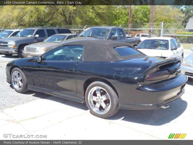 Black / Dark Gray 1999 Chevrolet Camaro Convertible