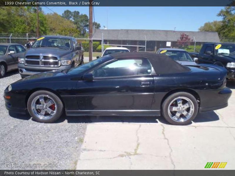 Black / Dark Gray 1999 Chevrolet Camaro Convertible