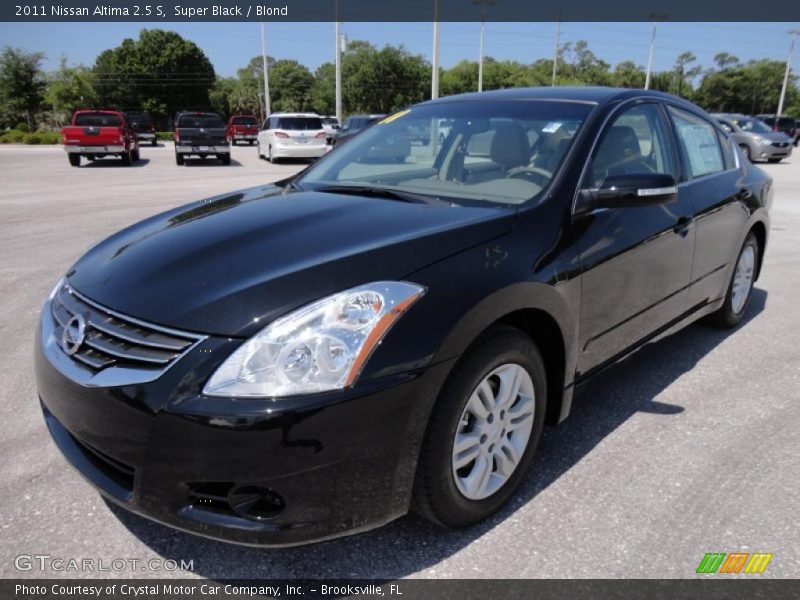 Super Black / Blond 2011 Nissan Altima 2.5 S