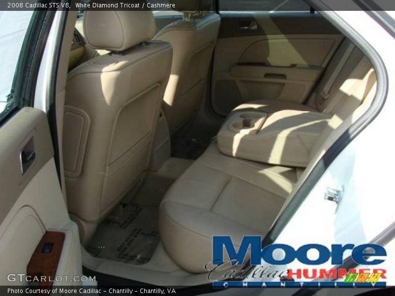 White Diamond Tricoat / Cashmere 2008 Cadillac STS V8