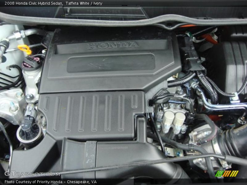 Taffeta White / Ivory 2008 Honda Civic Hybrid Sedan