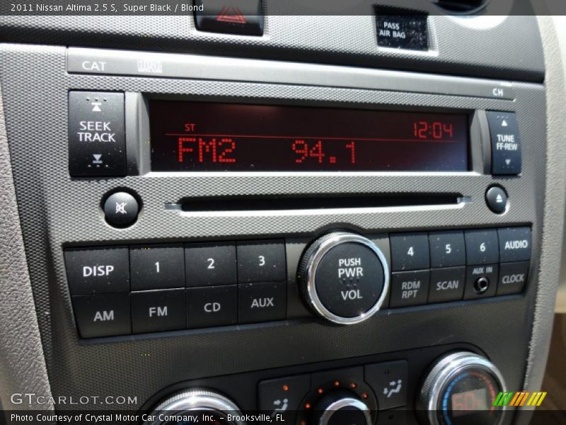 Super Black / Blond 2011 Nissan Altima 2.5 S
