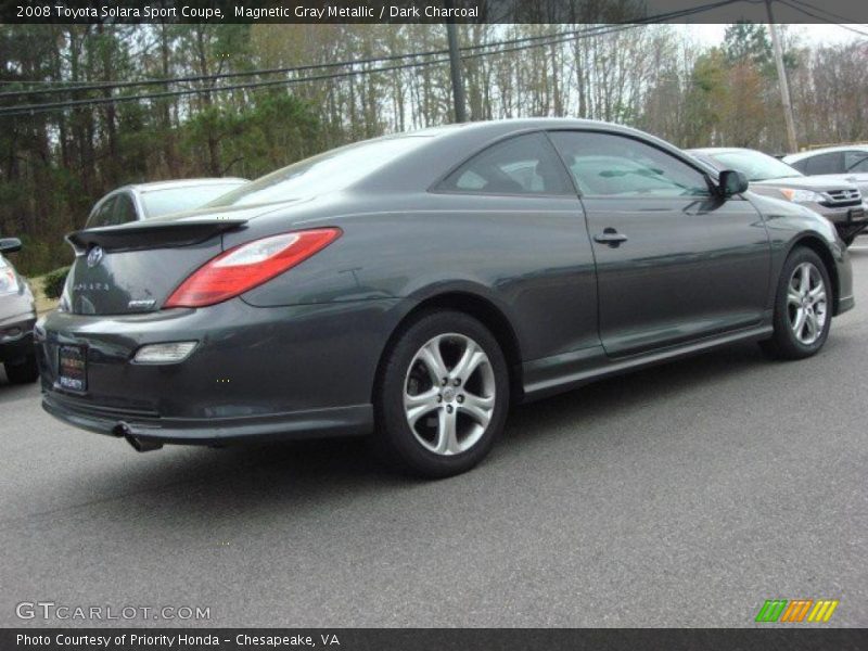 Magnetic Gray Metallic / Dark Charcoal 2008 Toyota Solara Sport Coupe