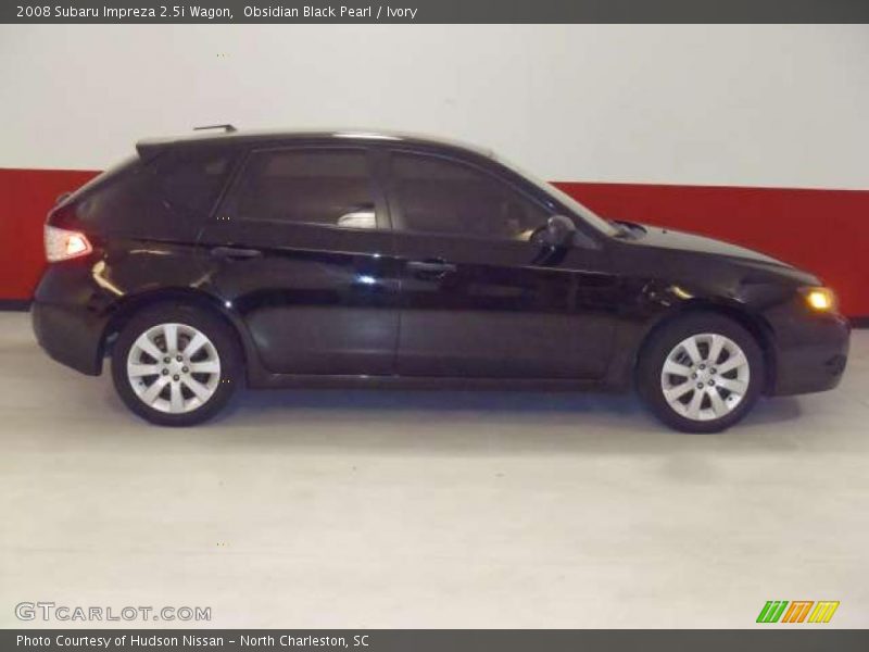 Obsidian Black Pearl / Ivory 2008 Subaru Impreza 2.5i Wagon