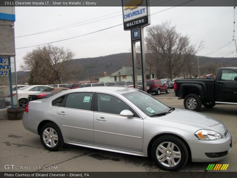 Silver Ice Metallic / Ebony 2011 Chevrolet Impala LT