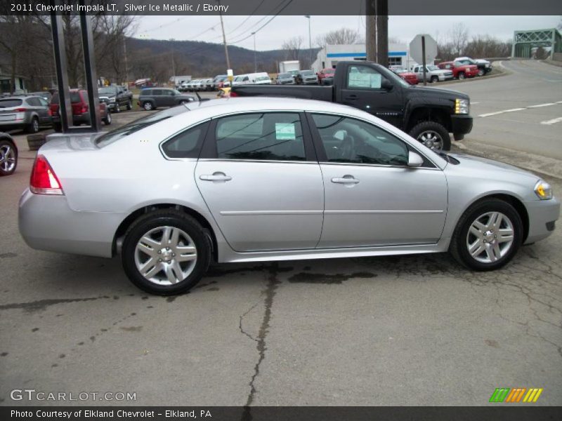 Silver Ice Metallic / Ebony 2011 Chevrolet Impala LT