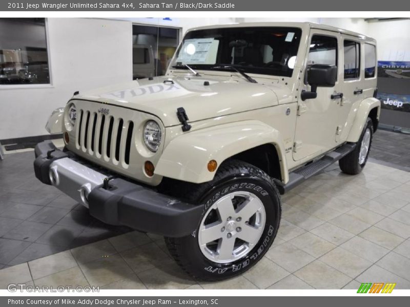 Sahara Tan / Black/Dark Saddle 2011 Jeep Wrangler Unlimited Sahara 4x4