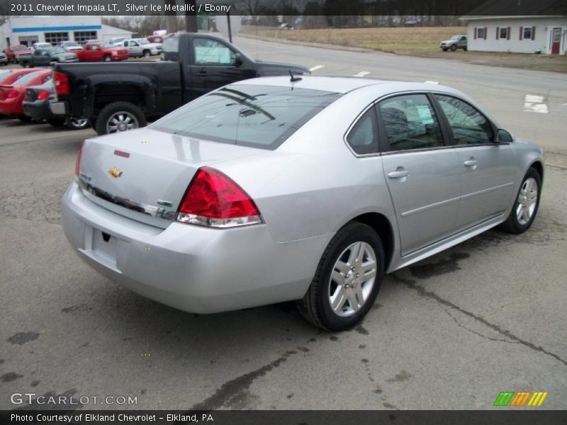 Silver Ice Metallic / Ebony 2011 Chevrolet Impala LT