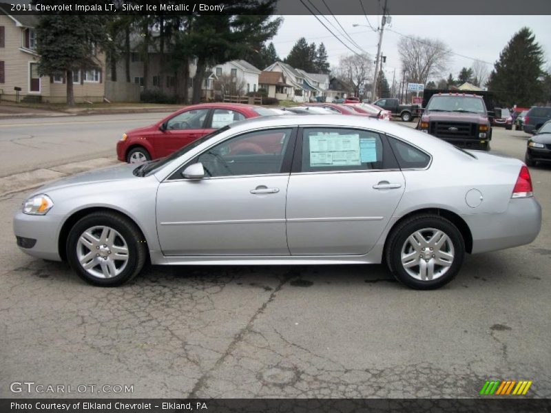 Silver Ice Metallic / Ebony 2011 Chevrolet Impala LT