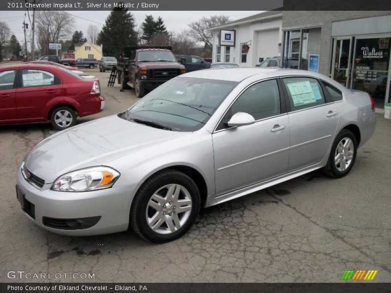 Silver Ice Metallic / Ebony 2011 Chevrolet Impala LT