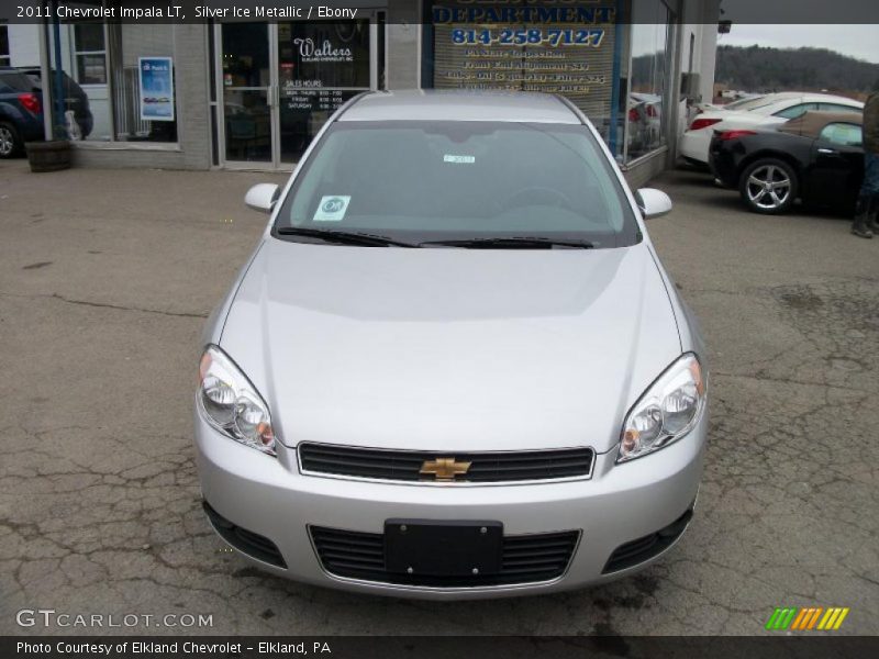 Silver Ice Metallic / Ebony 2011 Chevrolet Impala LT