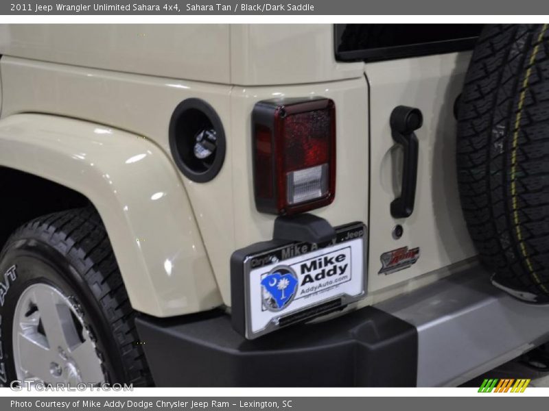 Sahara Tan / Black/Dark Saddle 2011 Jeep Wrangler Unlimited Sahara 4x4