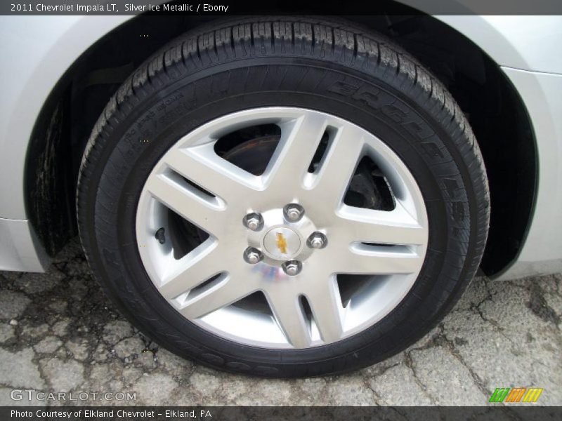 Silver Ice Metallic / Ebony 2011 Chevrolet Impala LT