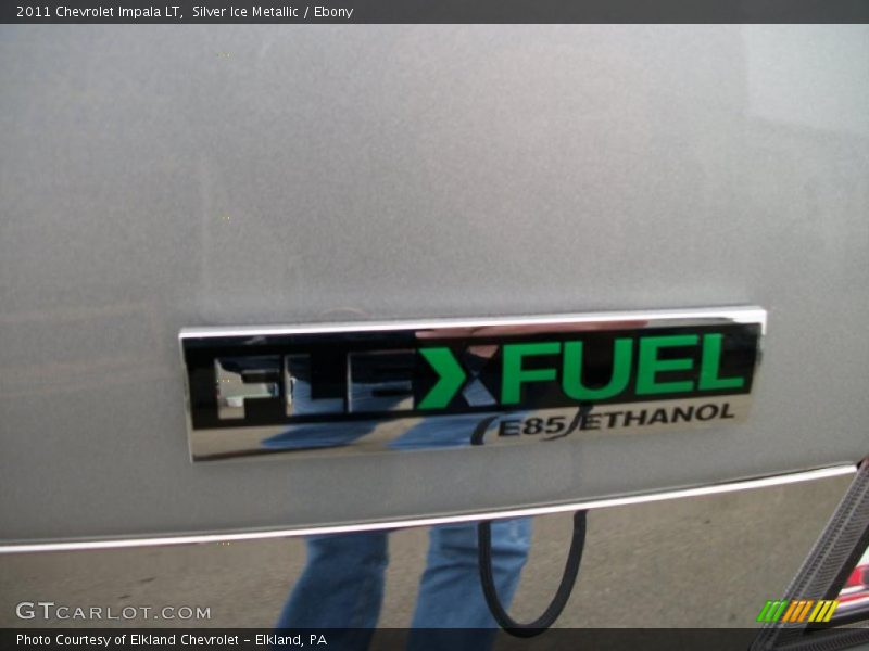 Silver Ice Metallic / Ebony 2011 Chevrolet Impala LT