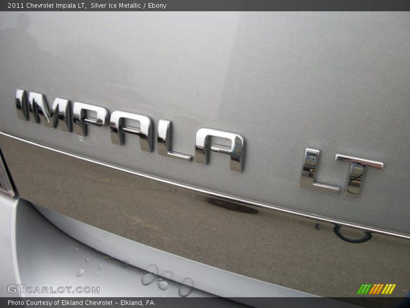 Silver Ice Metallic / Ebony 2011 Chevrolet Impala LT