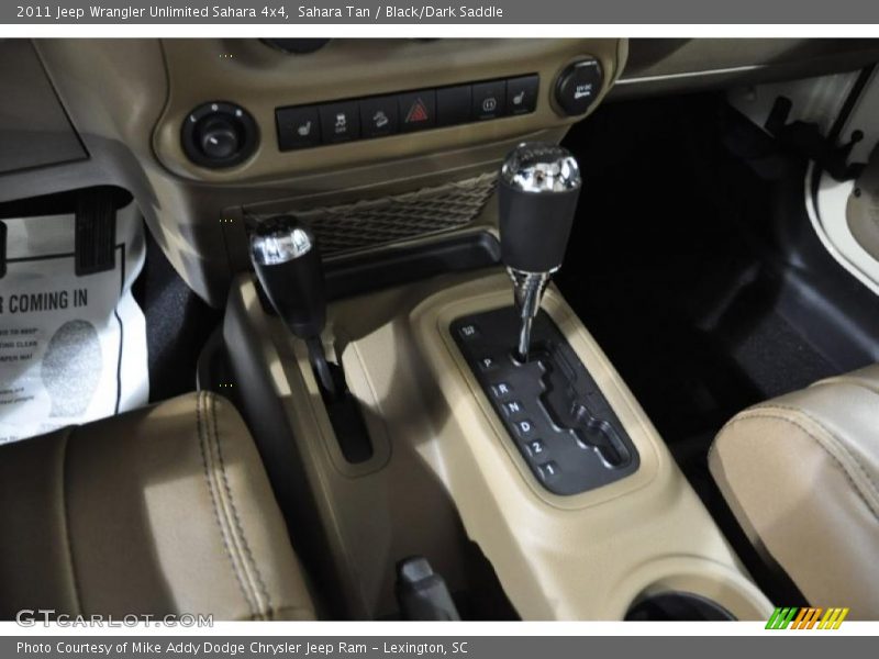 Sahara Tan / Black/Dark Saddle 2011 Jeep Wrangler Unlimited Sahara 4x4