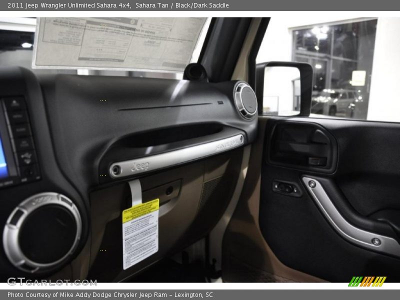 Sahara Tan / Black/Dark Saddle 2011 Jeep Wrangler Unlimited Sahara 4x4