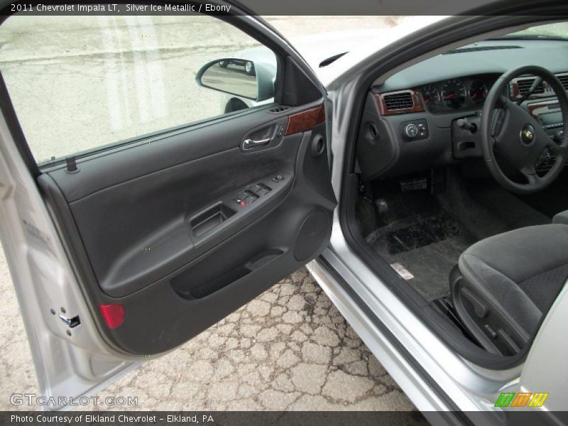 Silver Ice Metallic / Ebony 2011 Chevrolet Impala LT