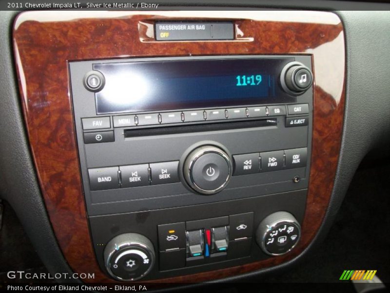 Silver Ice Metallic / Ebony 2011 Chevrolet Impala LT