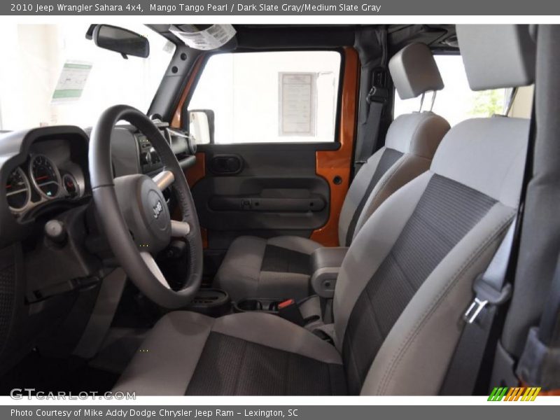 Mango Tango Pearl / Dark Slate Gray/Medium Slate Gray 2010 Jeep Wrangler Sahara 4x4