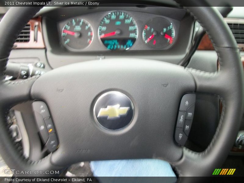 Silver Ice Metallic / Ebony 2011 Chevrolet Impala LT