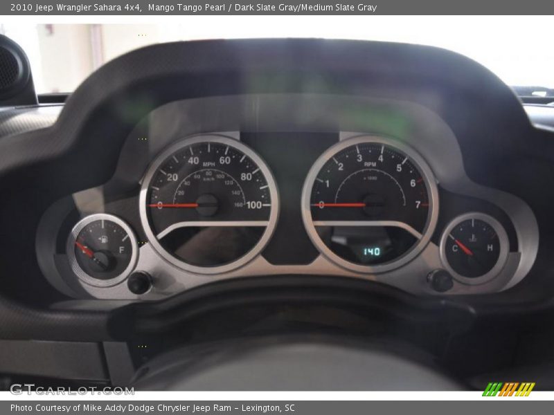 Mango Tango Pearl / Dark Slate Gray/Medium Slate Gray 2010 Jeep Wrangler Sahara 4x4
