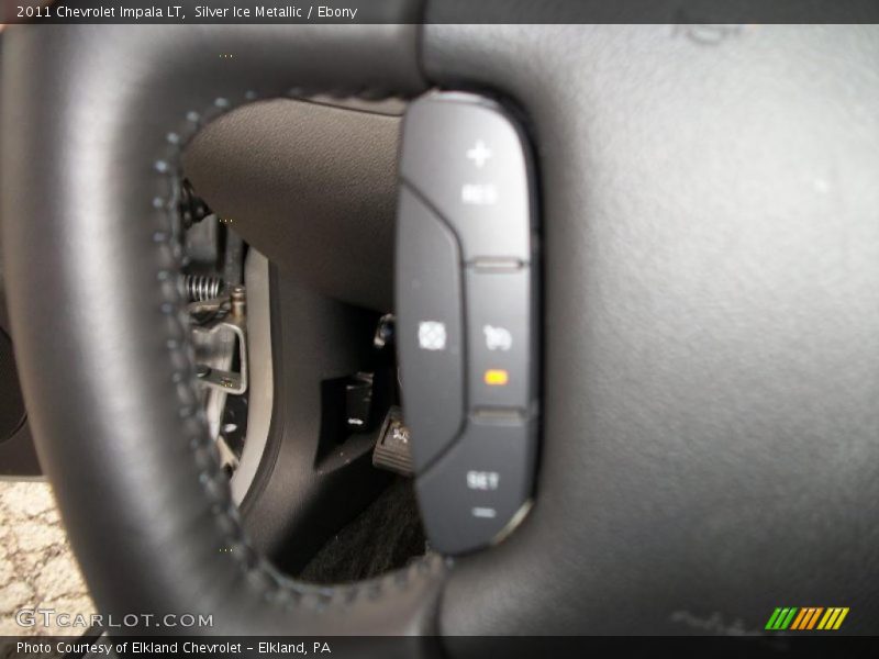 Silver Ice Metallic / Ebony 2011 Chevrolet Impala LT