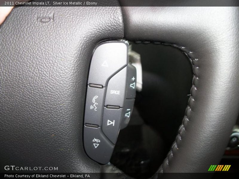 Silver Ice Metallic / Ebony 2011 Chevrolet Impala LT
