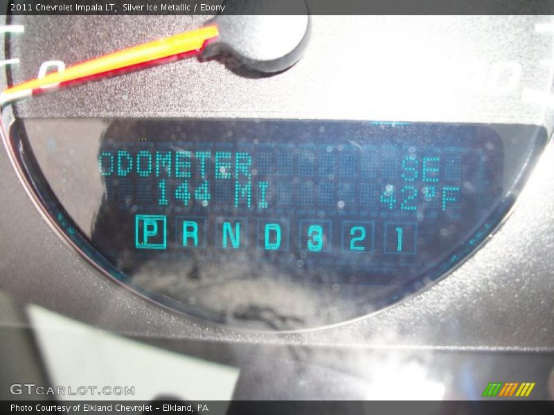 Silver Ice Metallic / Ebony 2011 Chevrolet Impala LT