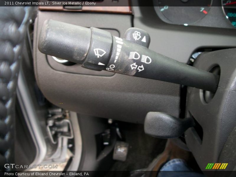 Silver Ice Metallic / Ebony 2011 Chevrolet Impala LT