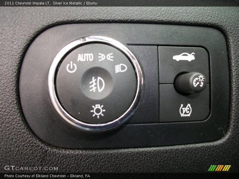 Silver Ice Metallic / Ebony 2011 Chevrolet Impala LT