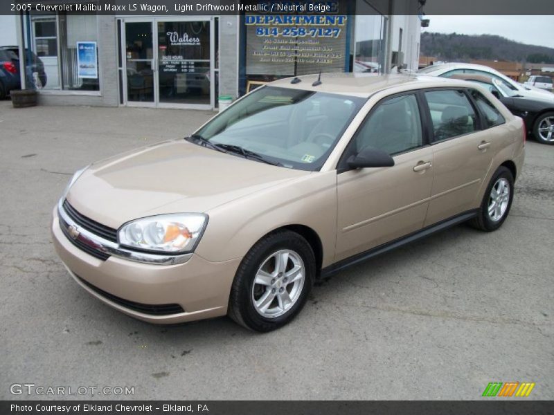 Light Driftwood Metallic / Neutral Beige 2005 Chevrolet Malibu Maxx LS Wagon