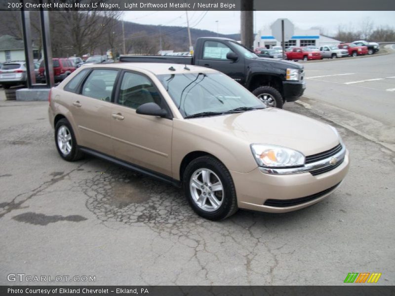 Light Driftwood Metallic / Neutral Beige 2005 Chevrolet Malibu Maxx LS Wagon