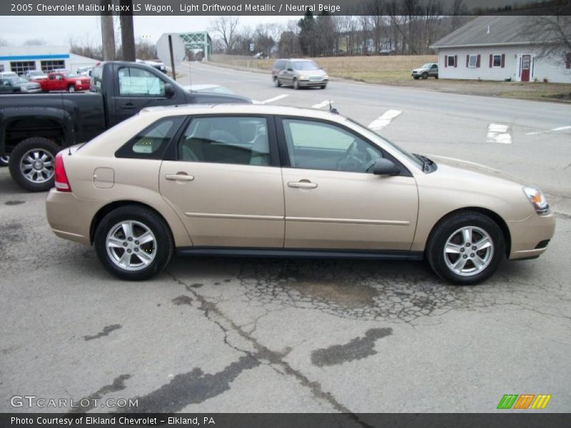 Light Driftwood Metallic / Neutral Beige 2005 Chevrolet Malibu Maxx LS Wagon