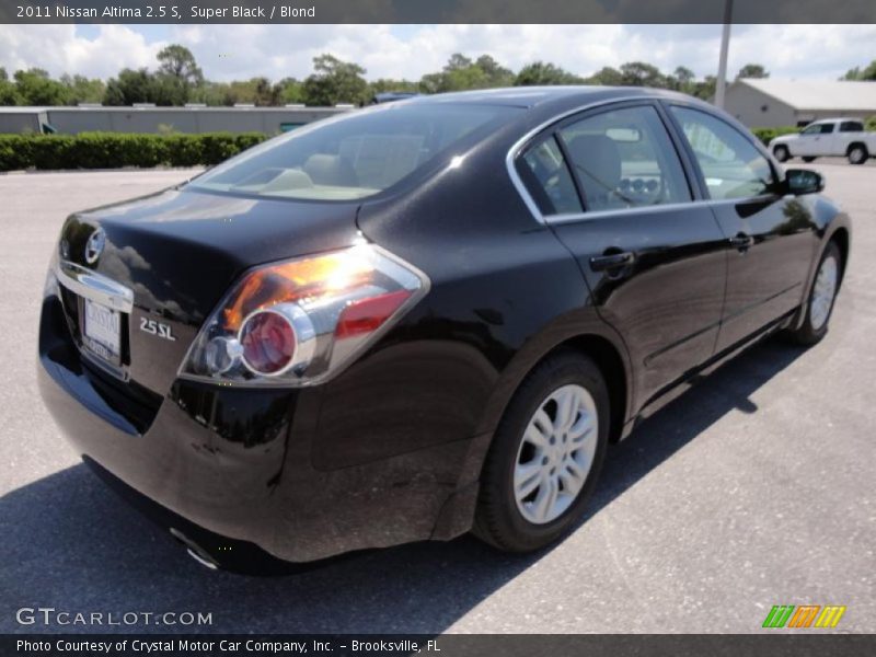 Super Black / Blond 2011 Nissan Altima 2.5 S