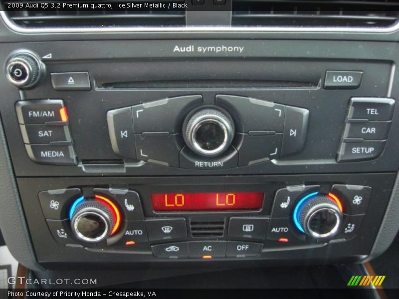 Controls of 2009 Q5 3.2 Premium quattro