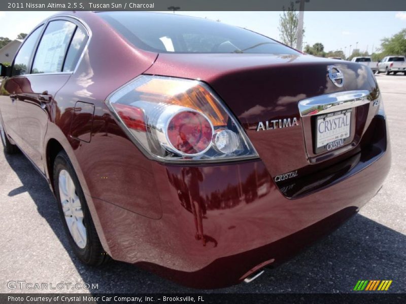 Tuscan Sun / Charcoal 2011 Nissan Altima 2.5 S