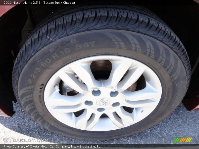 Tuscan Sun / Charcoal 2011 Nissan Altima 2.5 S