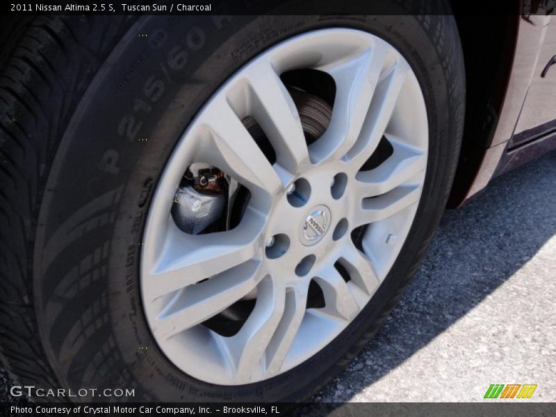Tuscan Sun / Charcoal 2011 Nissan Altima 2.5 S