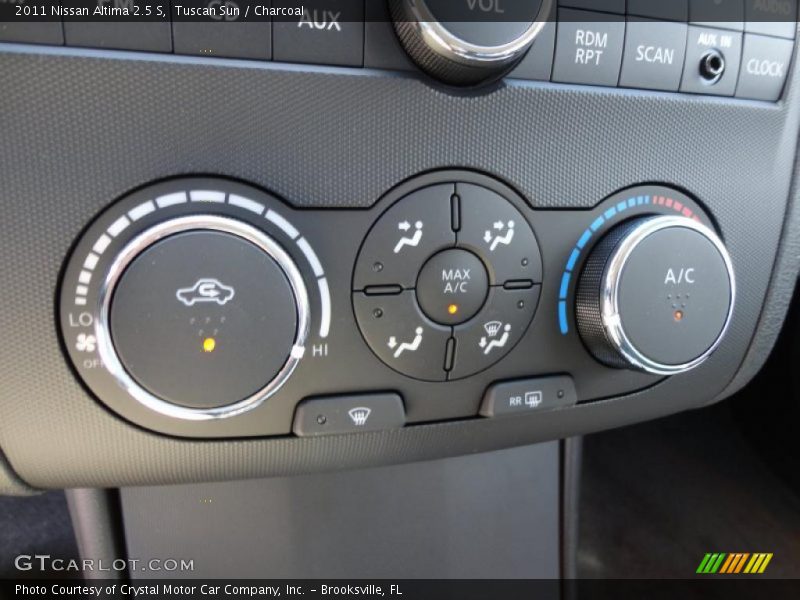 Tuscan Sun / Charcoal 2011 Nissan Altima 2.5 S