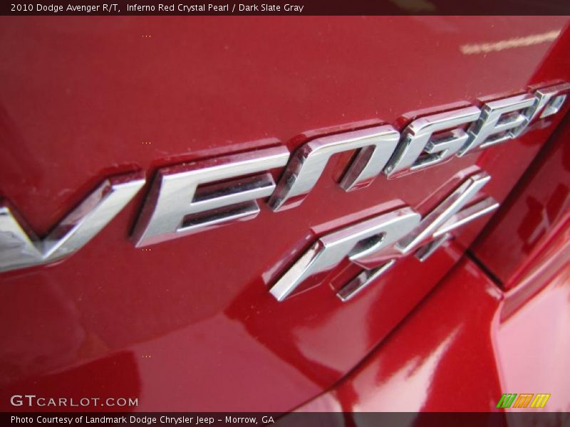 Inferno Red Crystal Pearl / Dark Slate Gray 2010 Dodge Avenger R/T