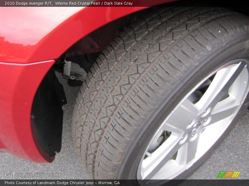 Inferno Red Crystal Pearl / Dark Slate Gray 2010 Dodge Avenger R/T