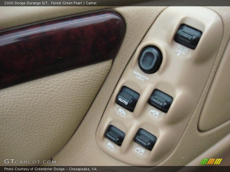 Forest Green Pearl / Camel 2000 Dodge Durango SLT