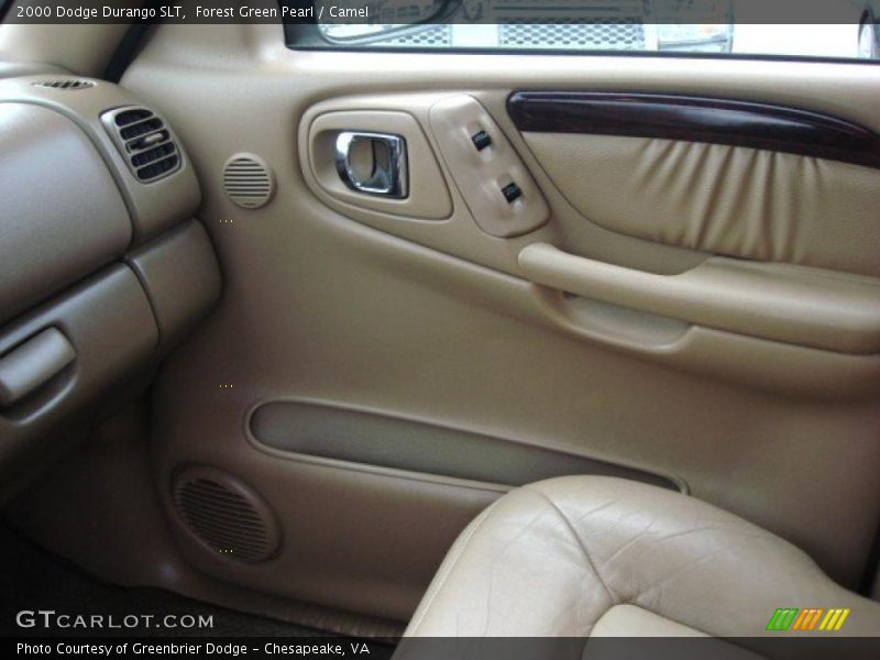 Forest Green Pearl / Camel 2000 Dodge Durango SLT