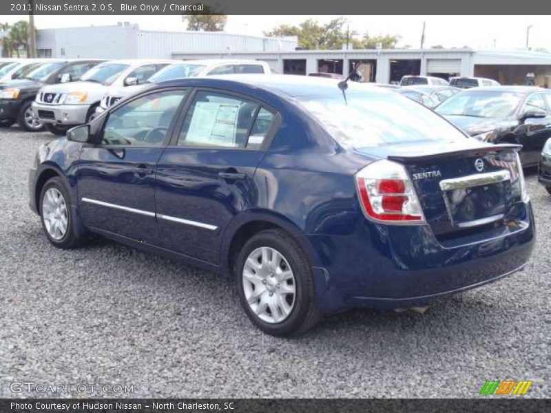 Blue Onyx / Charcoal 2011 Nissan Sentra 2.0 S